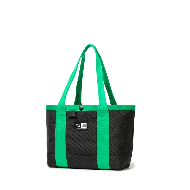 NEW ERA BLACK & KELLY GREEN 6L MINI TOTE BAG