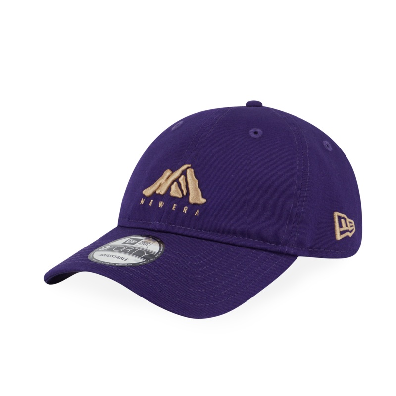 NEW ERA MOUTAIN LOGO PURPLE 9FORTY UNST CAP