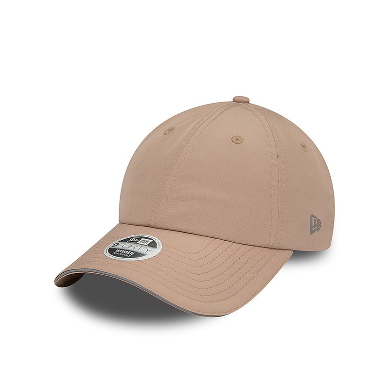 NEW ERA OPEN BACK ASH BROWN WOMEN 9FORTY CAP
