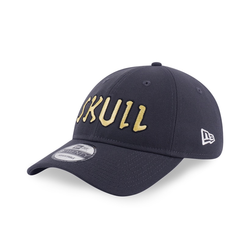 NEW ERA X BEAVIS AND BUTT-HEAD SKULL DARK GRAY 9TWENTY CAP