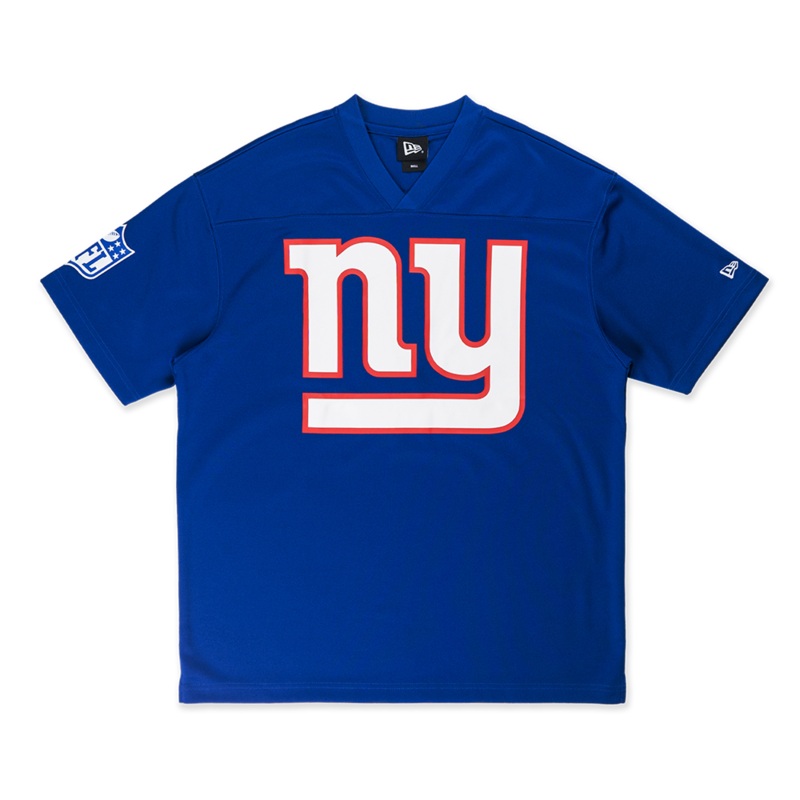 NEW YORK GIANTS NFL LIGHT ROYAL AMERICAN FOOTBALL JERSEY