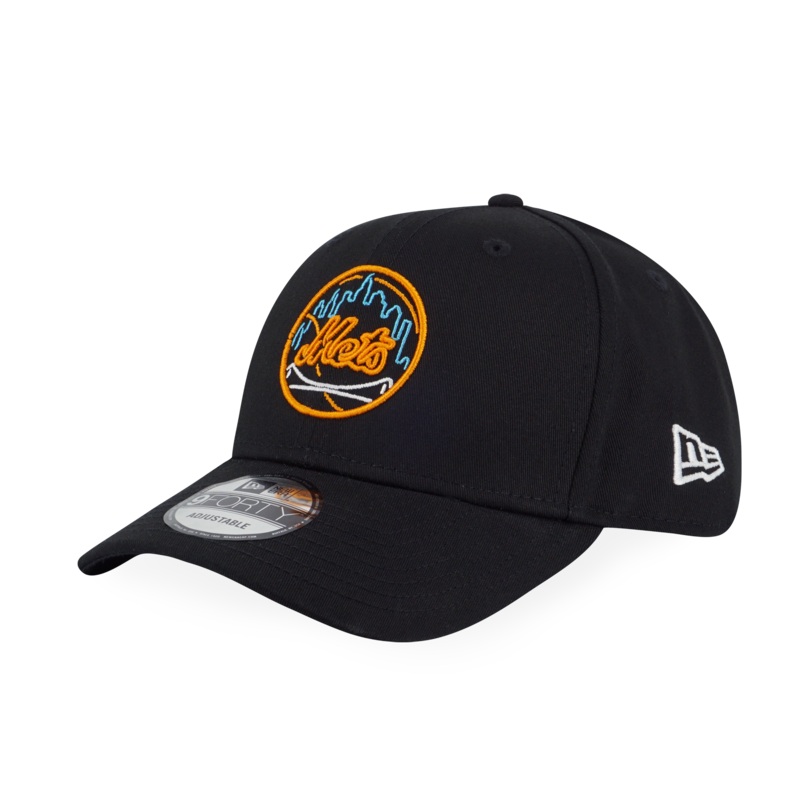 NEW YORK METS PARTY VIBE – SUMMER NEON BLACK 9FORTY CAP