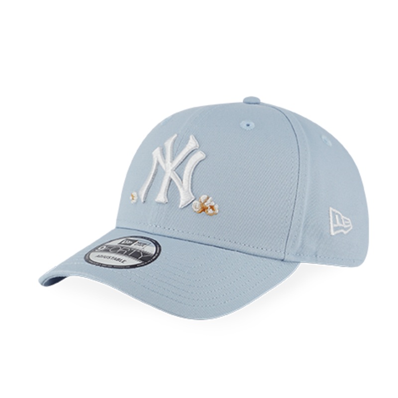 NEW YORK YANKEES PARTY VIBE – MLB POPCORN SOFT BLUE 9FORTY CAP