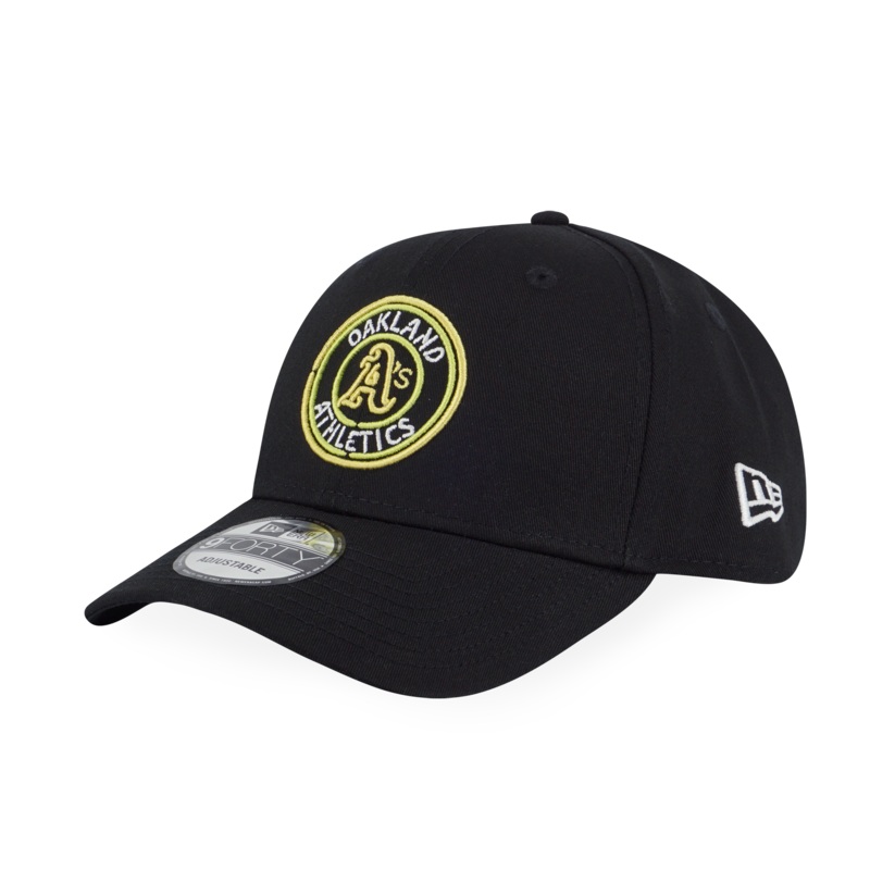 OAKLAND ATHLETICS PARTY VIBE – SUMMER NEON BLACK 9FORTY CAP