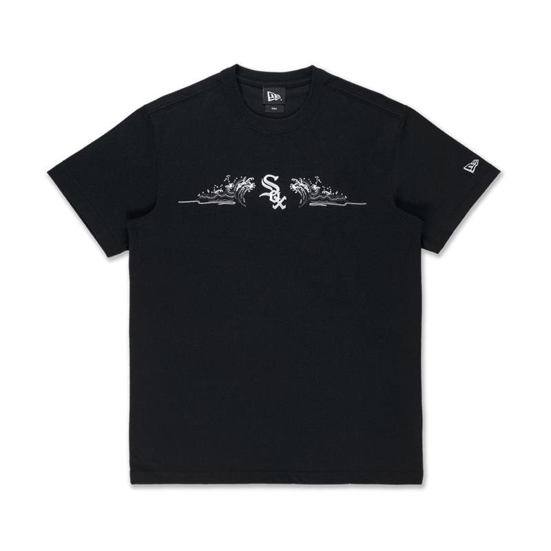 59FIFTY PACK – TONAL WAVE CHICAGO WHITE SOX WAVE BLACK SHORT SLEEVE T-SHIRT