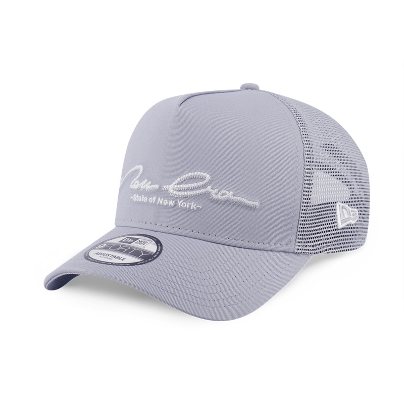 NEW ERA BASIC DOLPHIN GRAY 9FORTY AF TRUCKER CAP