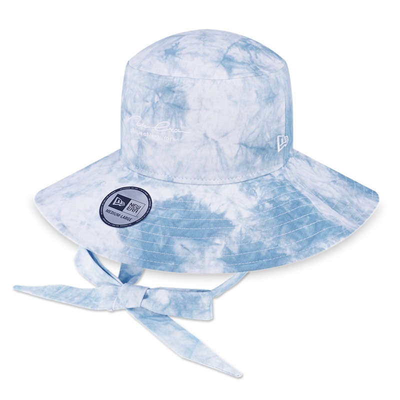 NEW ERA BASIC MUTED INDIGO ADVENTURE WIDE BRIM BUCKET
