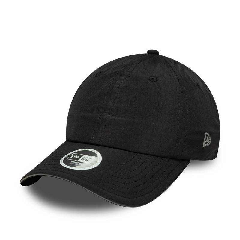 NEW ERA BLACK WOMEN OPEN BACK CAP