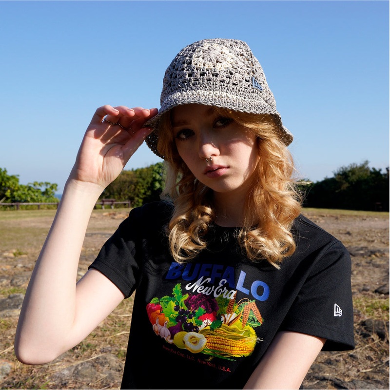 NEW ERA HARVEST MERCH BEIGE WOMEN EXPLORER KNIT