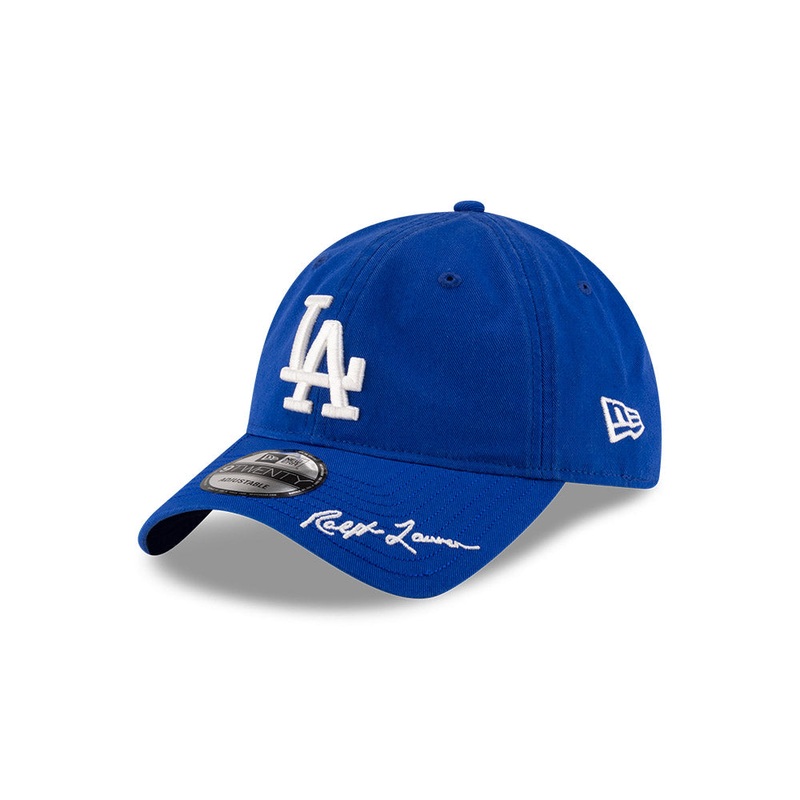 NEW ERA X RALPH LAUREN LOS ANGELES DODGERS BLUE 9TWENTY CAP