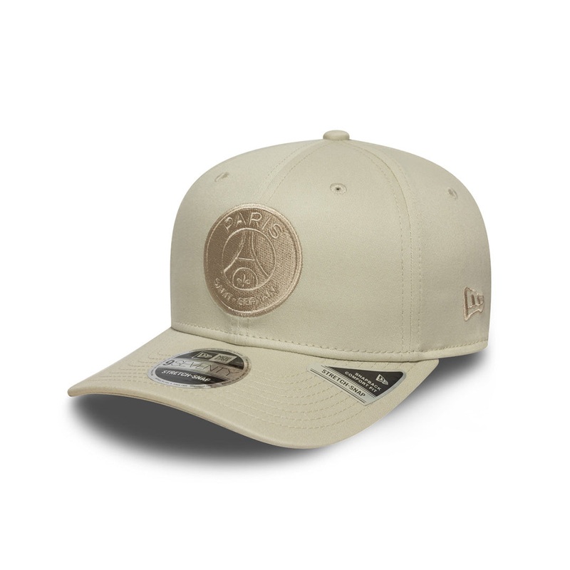 PARIS SAINT-GERMAIN F.C. TONAL LIGHT BEIGE 9SEVENTY STRETCH SNAP CAP