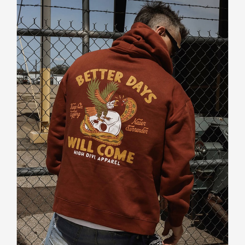 Better Days Oversized Hoodie|XS|S|M|L|XL|XXL|3XL