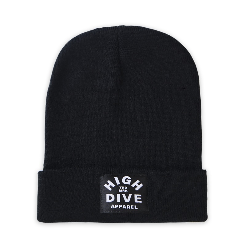 Black Beanie With Black HDA Label