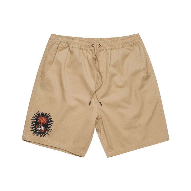 Dead Vibes Tan Walk Shorts|S-30|M-32|L-34|XL-36|XXL-38