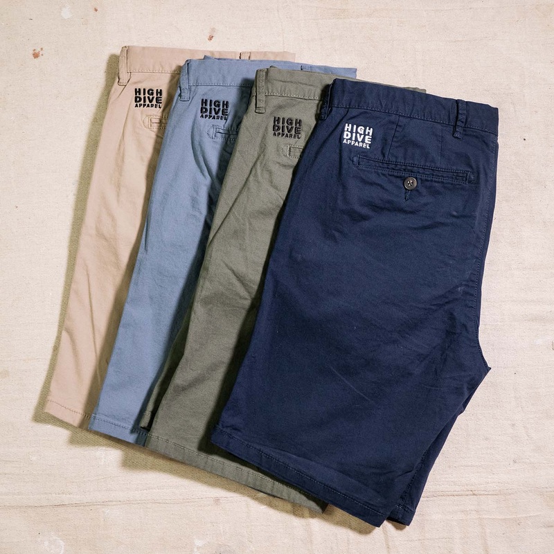 HDA Staple Shorts|Light Blue|Sand|Navy|Khaki|XS – 28|S – 30|M – 32|L – 34|XL – 36|XXL – 38|XXXL – 40
