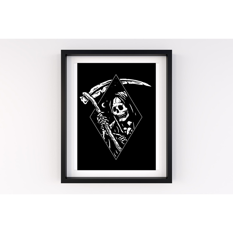Life’s Grim A4 Print