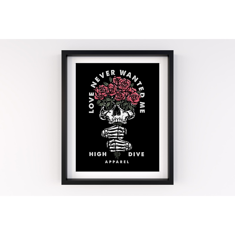 Love Never Wanted me A4 Print