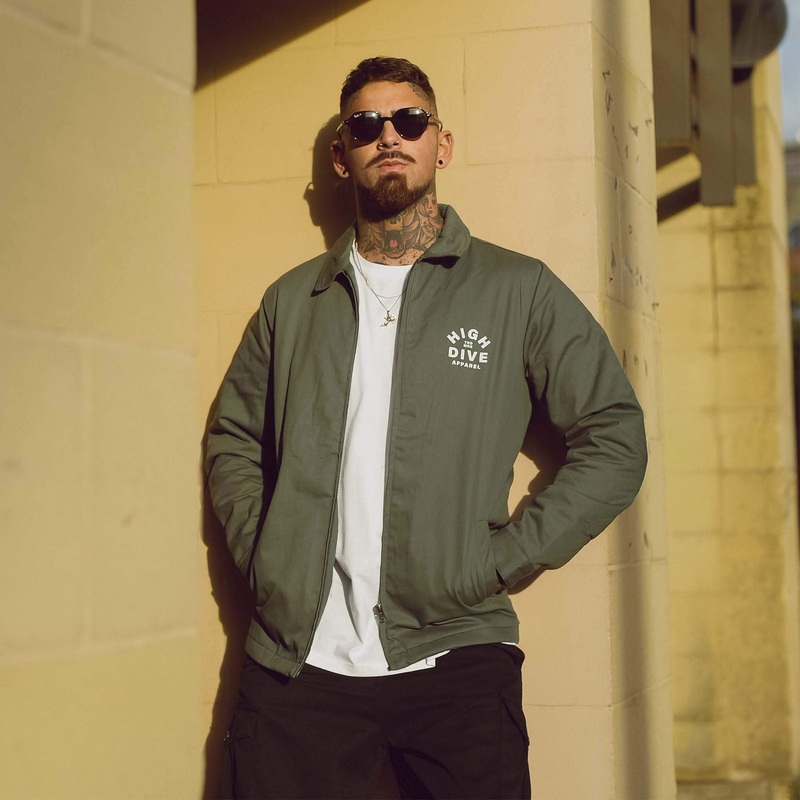 Staple Zipped Work Jacket|S|M|L|XL|XXL