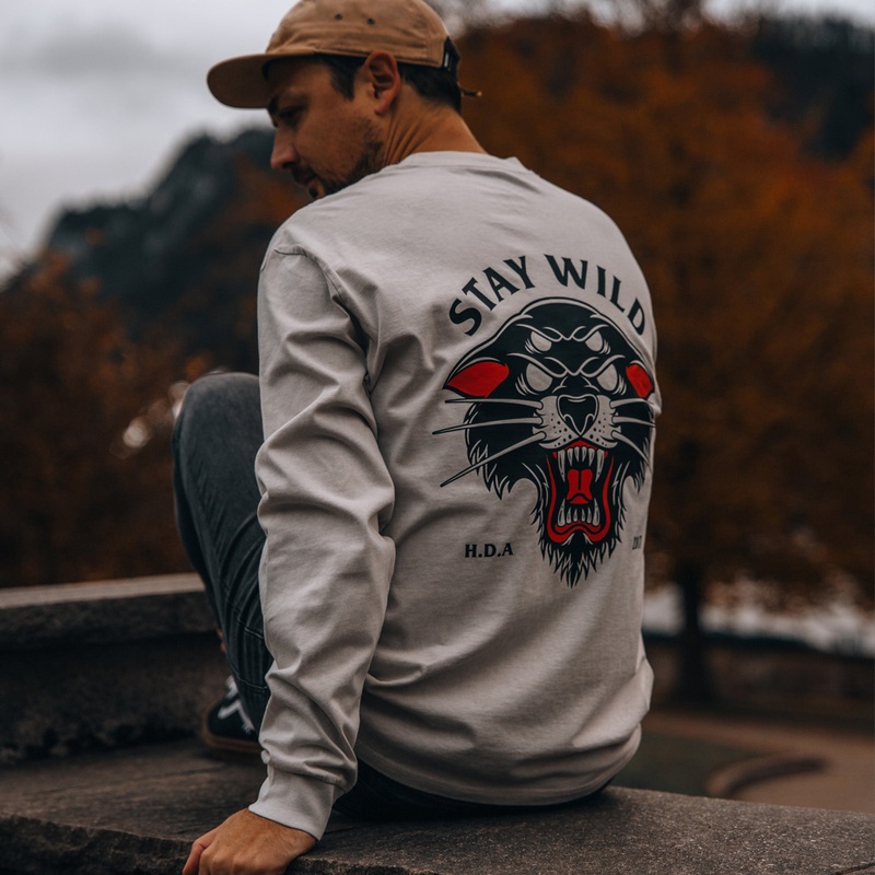 Stay Wild Heavy Long Sleeve|S|M|L|XL|XXL|3XL