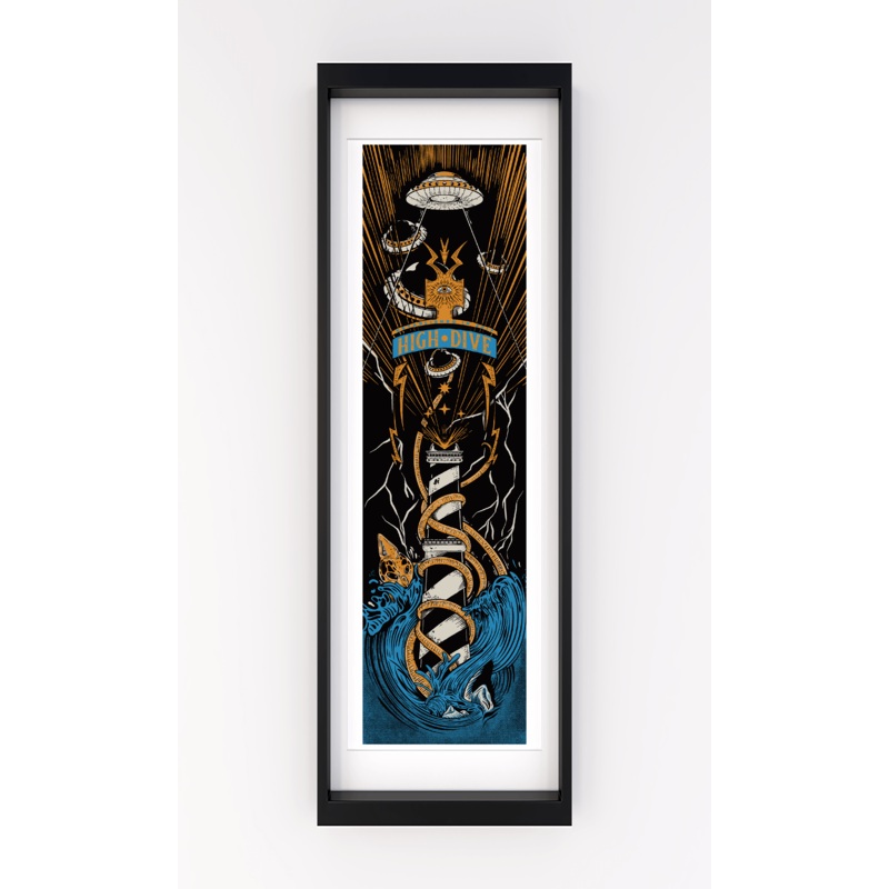 Worlds Collide Tall Print