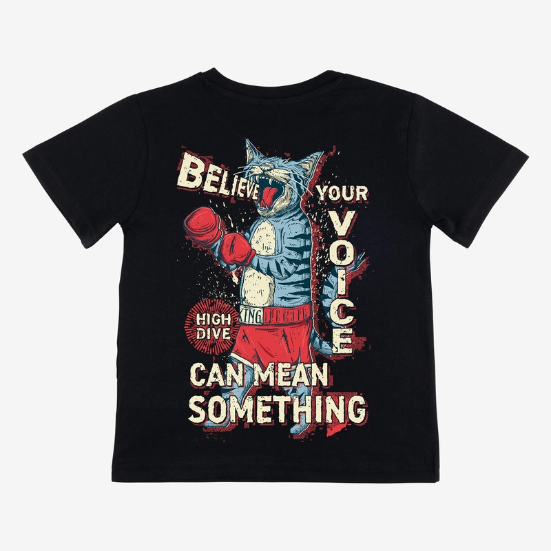 Believe Your Voice Kids Tee|4|6|8|10|12