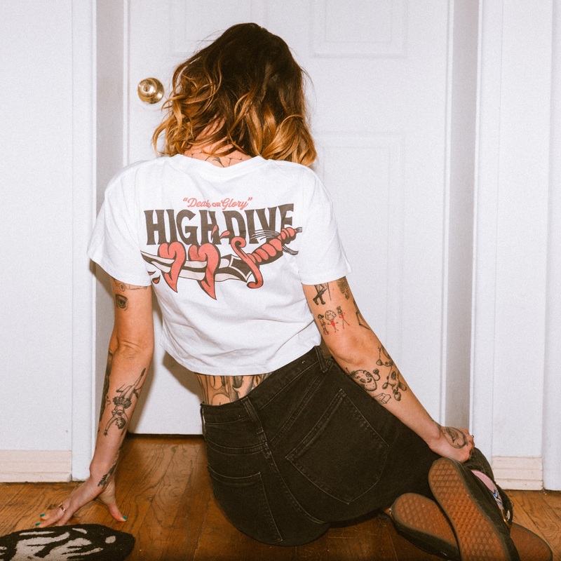 Death Or Glory Crop Top|XS|S|M|L|XL