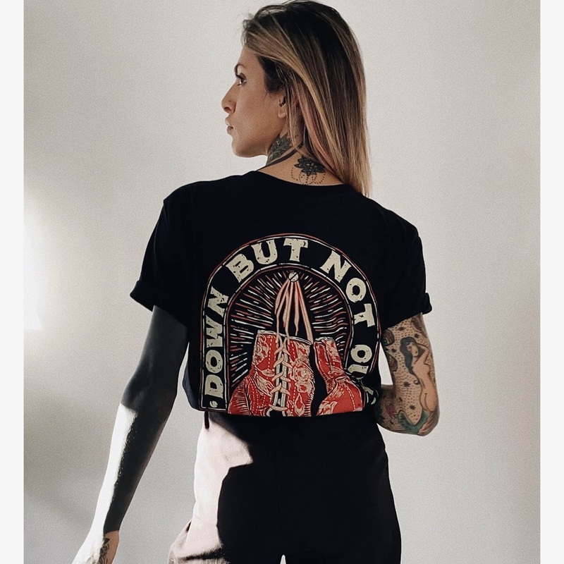 Down But Not Out|XS|S|M|L|XL|XXL|3XL