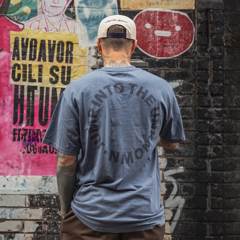 Heavy Faded Indigo Tee|XS|S|M|L|XL|XXL|3XL