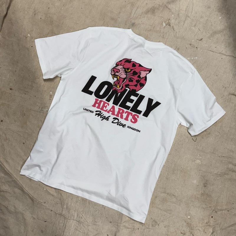 Lonely Hearts White Tee|XS|S|M|L|XL|XXL|3XL