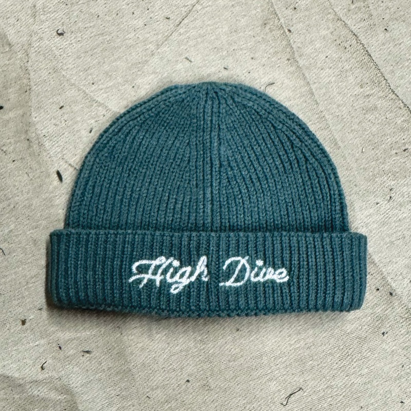 Script Trawler Beanie – Sea Green