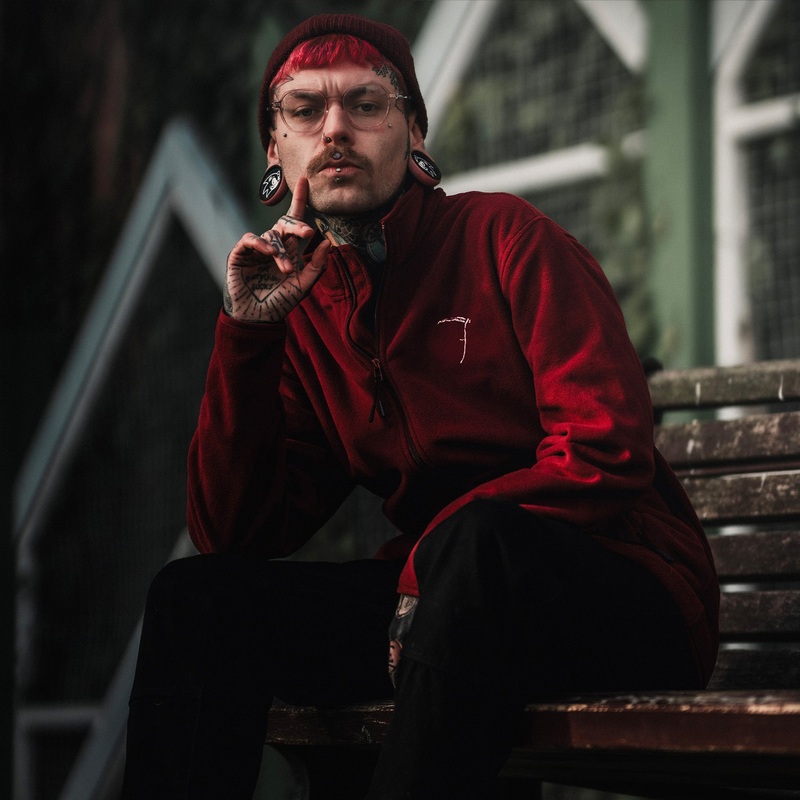 Scythe Burgundy Sherpa Fleece|S|M|L|XL|XXL|3XL