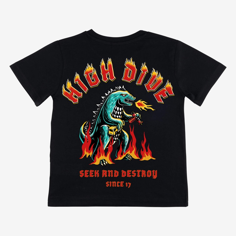 Seek & Destroy Kids Tee|4|6|8|10|12