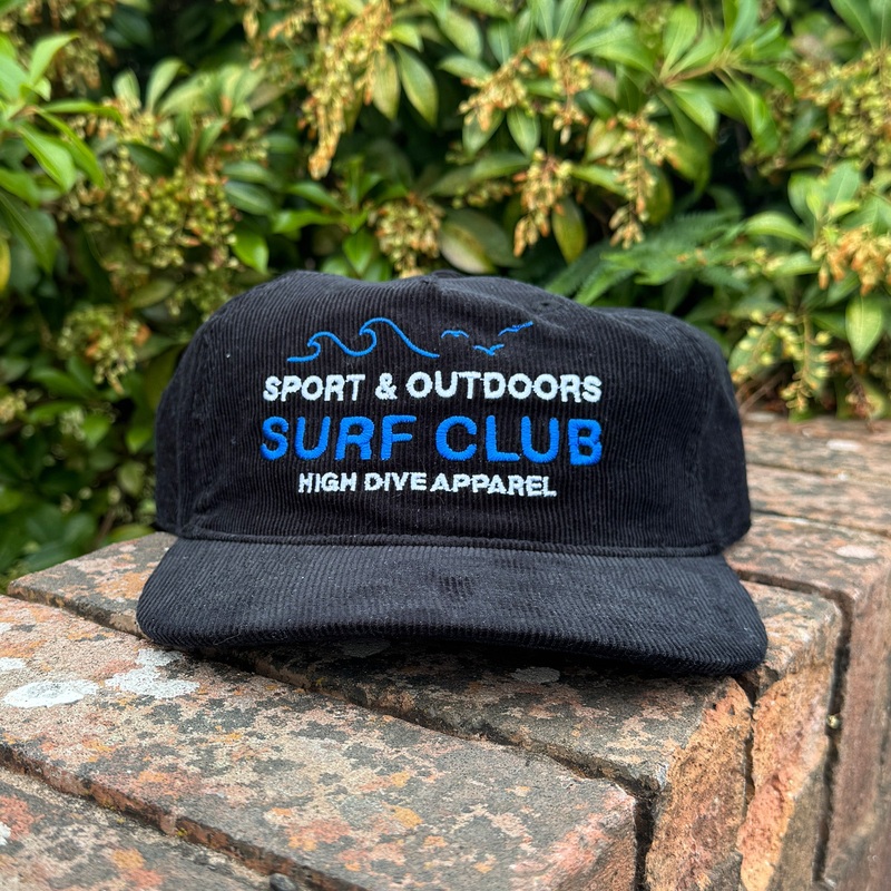 Sport & Outdoors Black Cord Cap