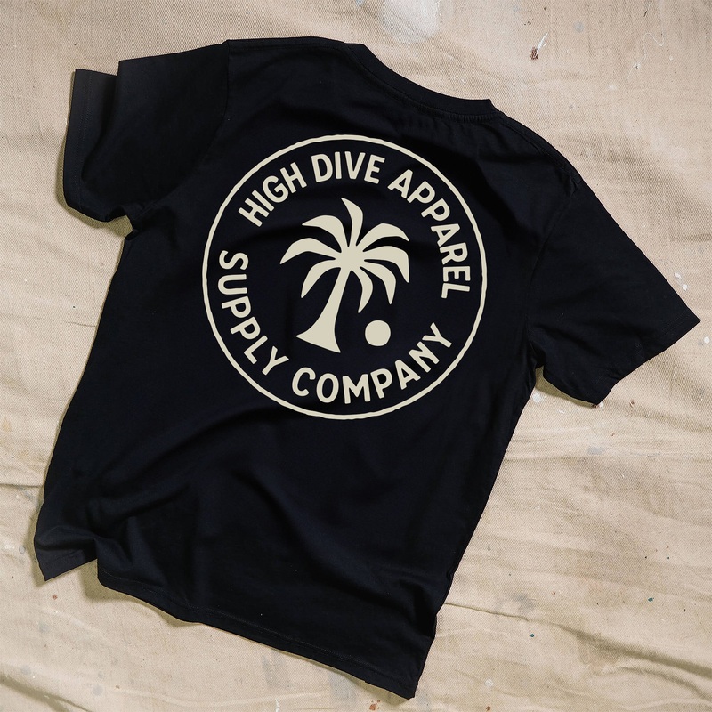 Supply Co Black Tee|XS|S|M|L|XL|XXL|3XL