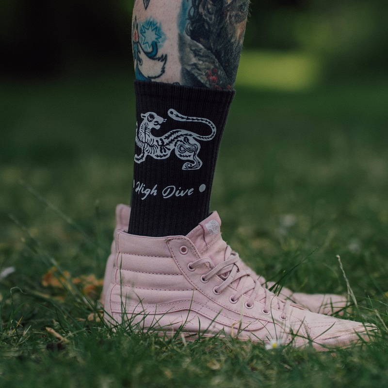 Wild Ones Coal Socks|5-8|9-12