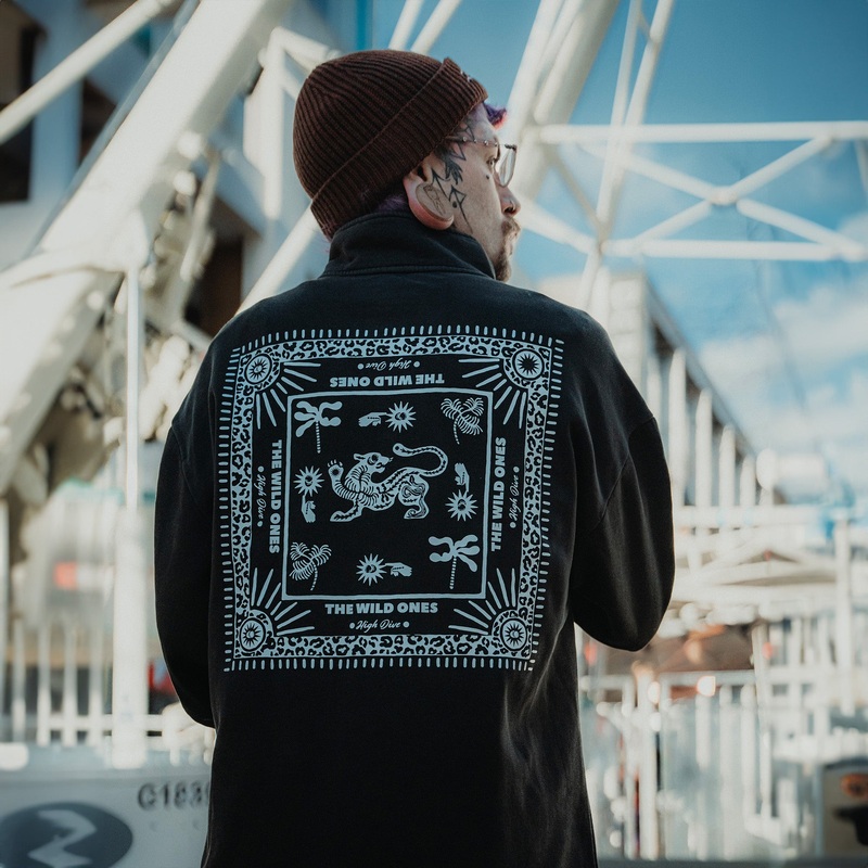 Wild Ones Faded 1/4 Zip|S|M|L|XL|XXL|3XL