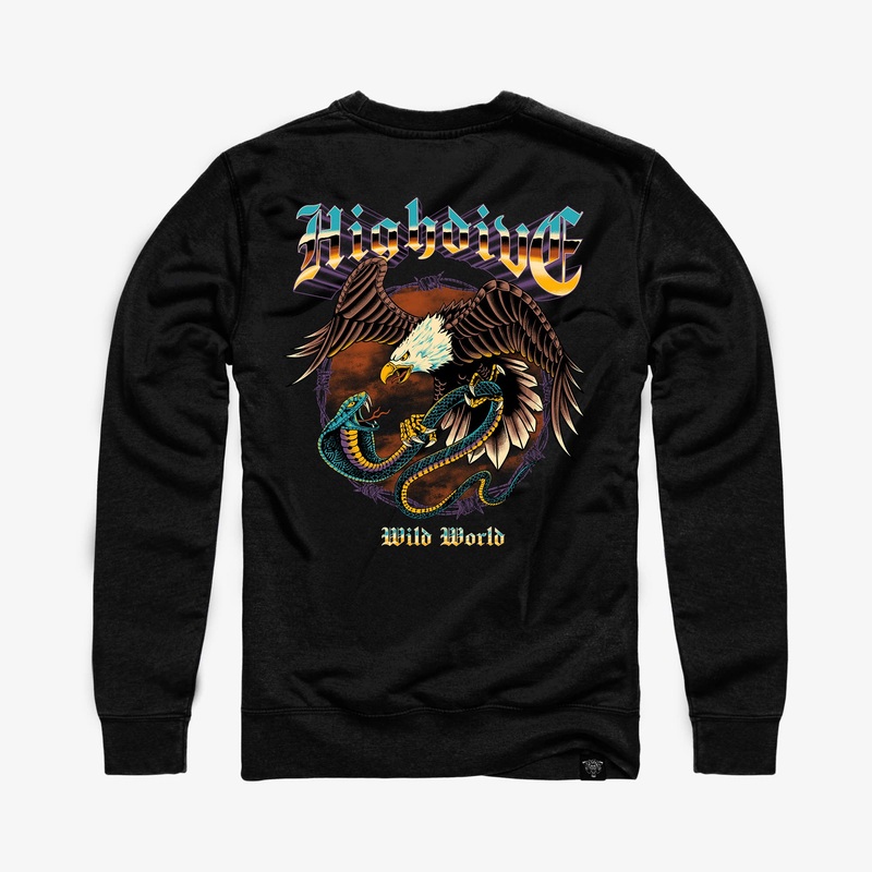Wild World Black Jumper|XS|S|M|L|XL|XXL|3XL