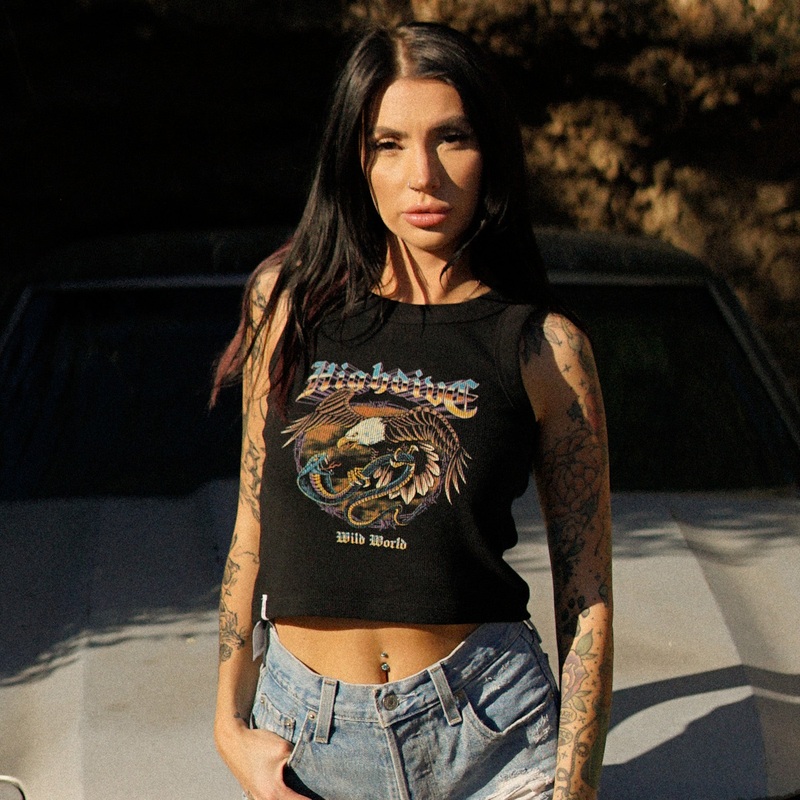 Wild World Ribbed Tank Top|XS|S|M|L|XL