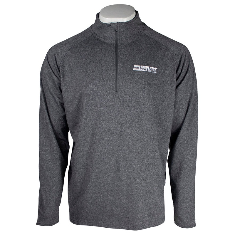 Maverick Charcoal Quarter Zip Pullover