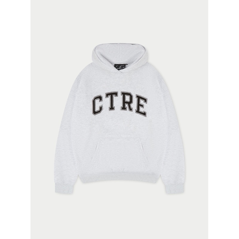 CTRE OVERSIZED HOODIE – GREY MARL