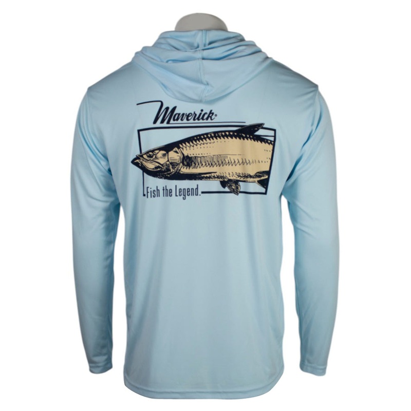 Maverick Fish The Legend Tarpon Performance Hoodie