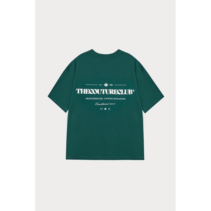 COPYRIGHT MULTI GRAPHIC T-SHIRT – FOREST GREEN