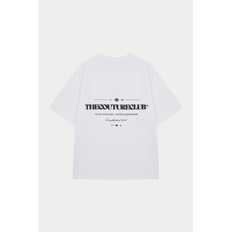 COPYRIGHT MULTI GRAPHIC T-SHIRT – WHITE