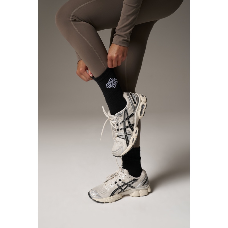 EMBLEM SPORT SOCK – BLACK|ONE SIZE