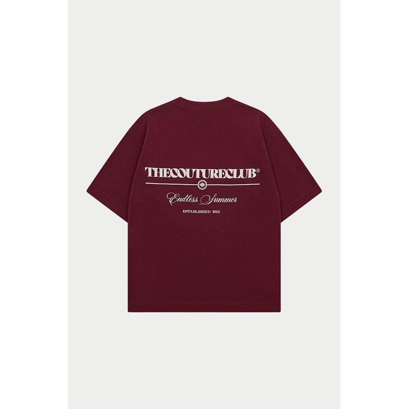 ENDLESS SUMMER GRAPHIC T-SHIRT – BURGUNDY
