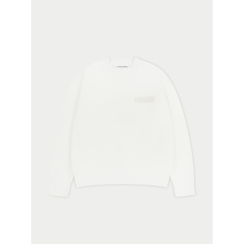 LATE CHECKOUT SWEATSHIRT – OFF WHITE