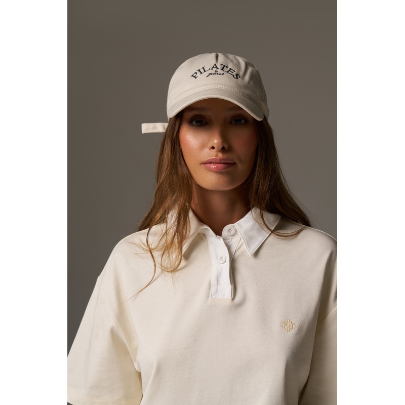 PILATES & PINOT CAP – OFF WHITE