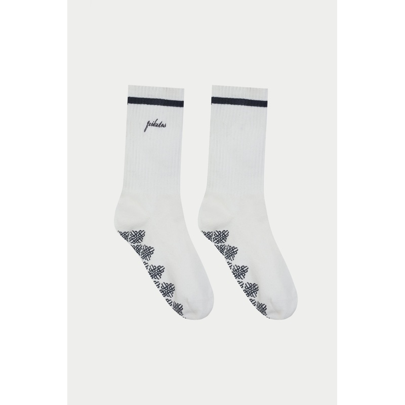 PILATES & PINOT GRIP SOCKS – OFF WHITE