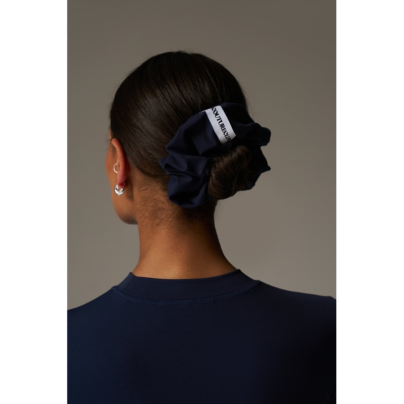 SCULPT SCRUNCHIE – DARK NAVY|ONE SIZE