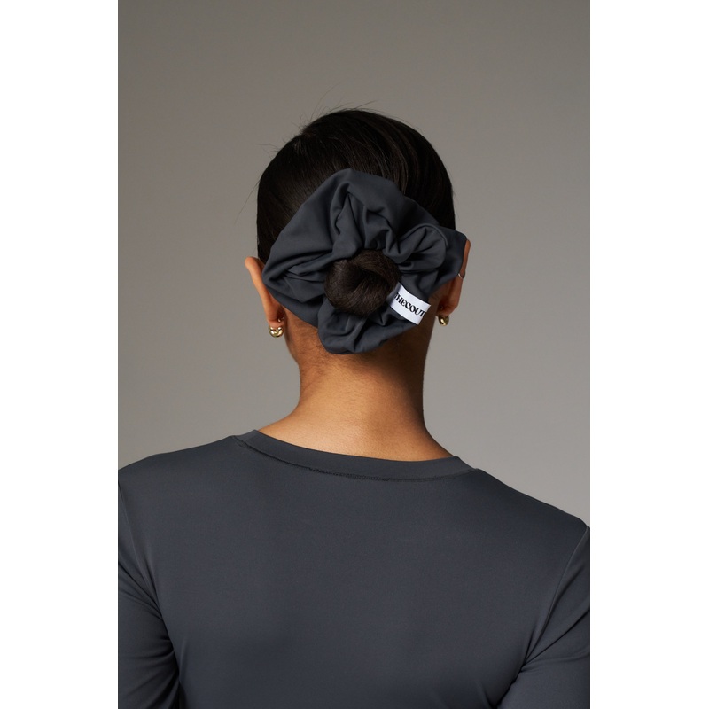 SCULPT SCRUNCHIE – MIDNIGHT GREY